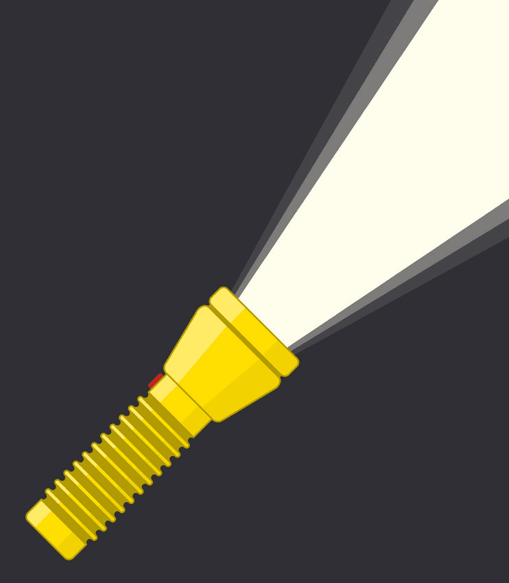 Flashlight clipart picture