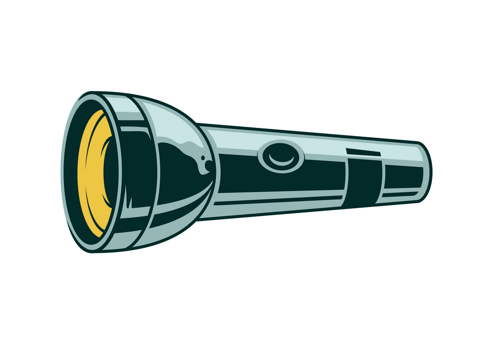 Flashlight clipart png for kid
