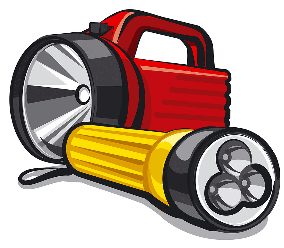 Free Flashlight clipart images