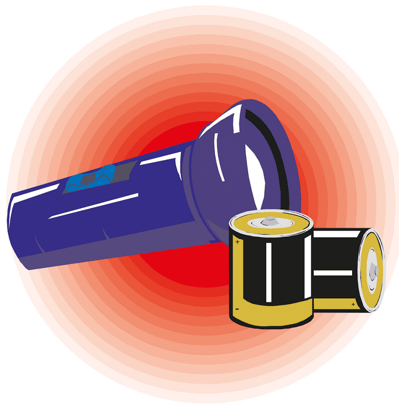 Free Flashlight clipart picture