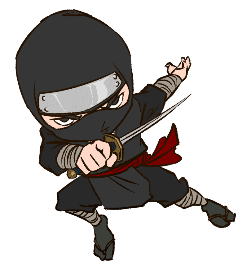 Free Ninja clipart for kids