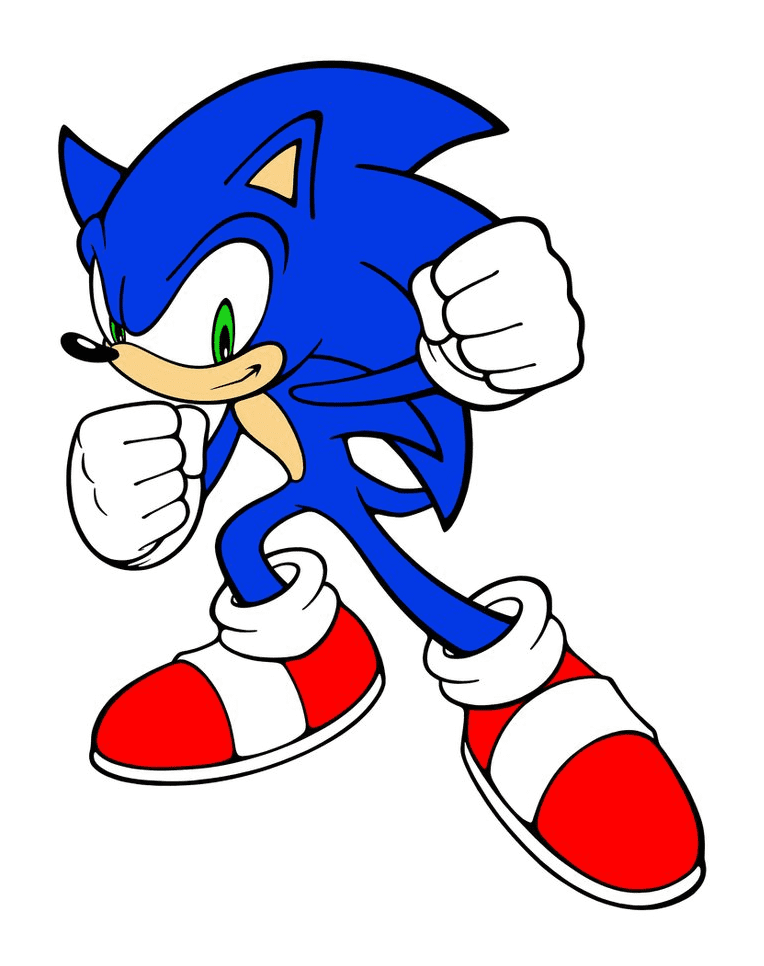 Free Sonic clipart download