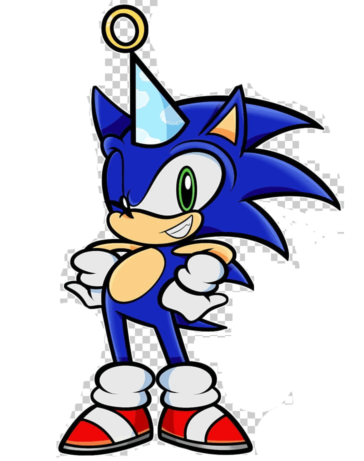 Free Sonic clipart image