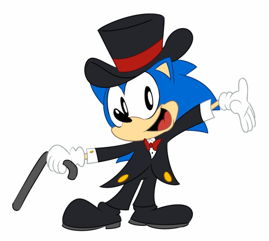 Free Sonic clipart