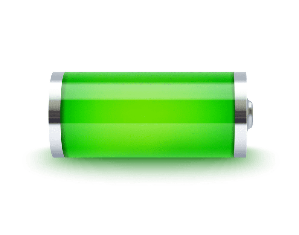 Full Battery clipart for free