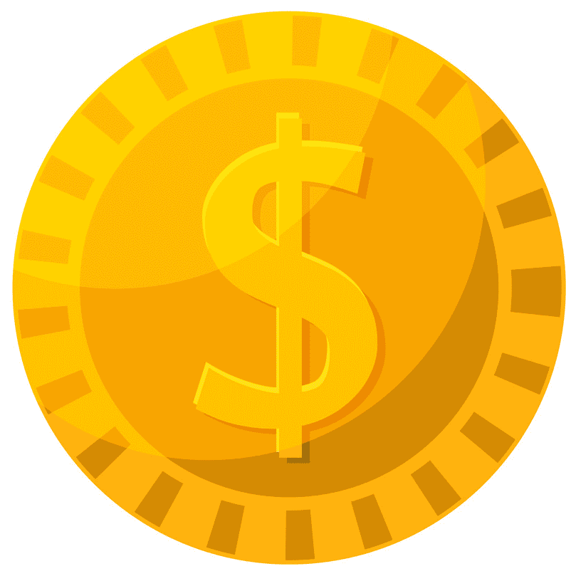 Gold Coin clipart png picture