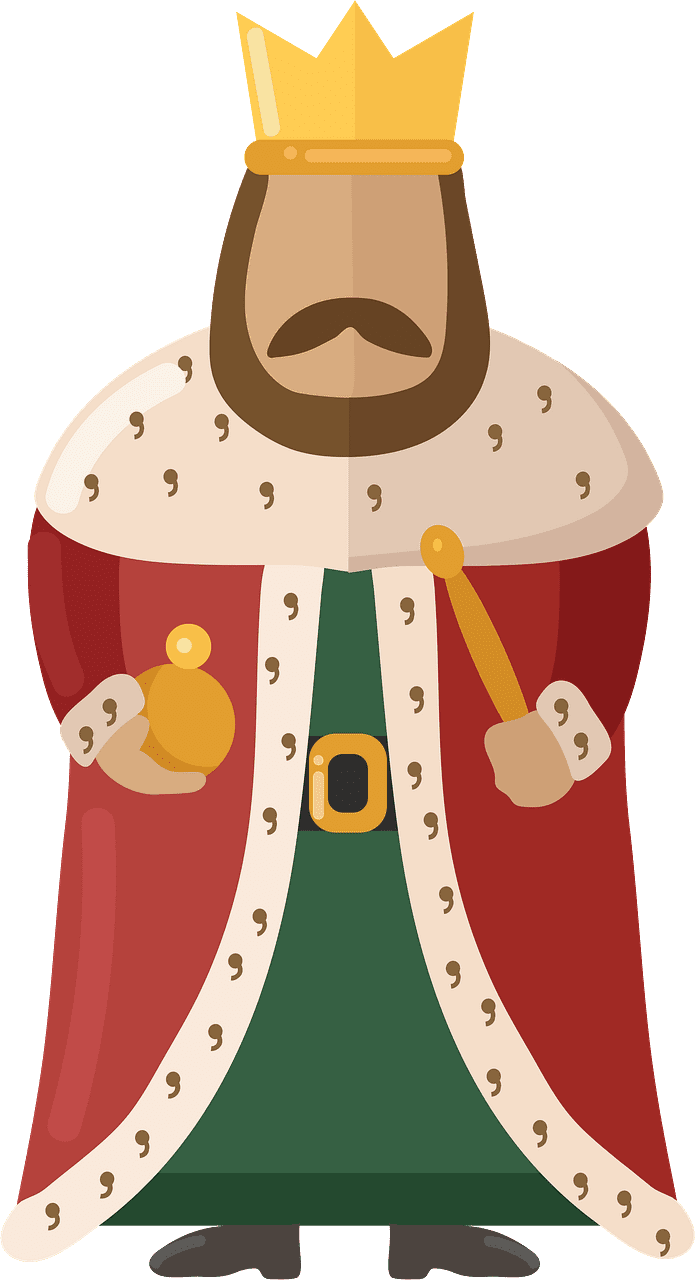 King clipart transparent for free