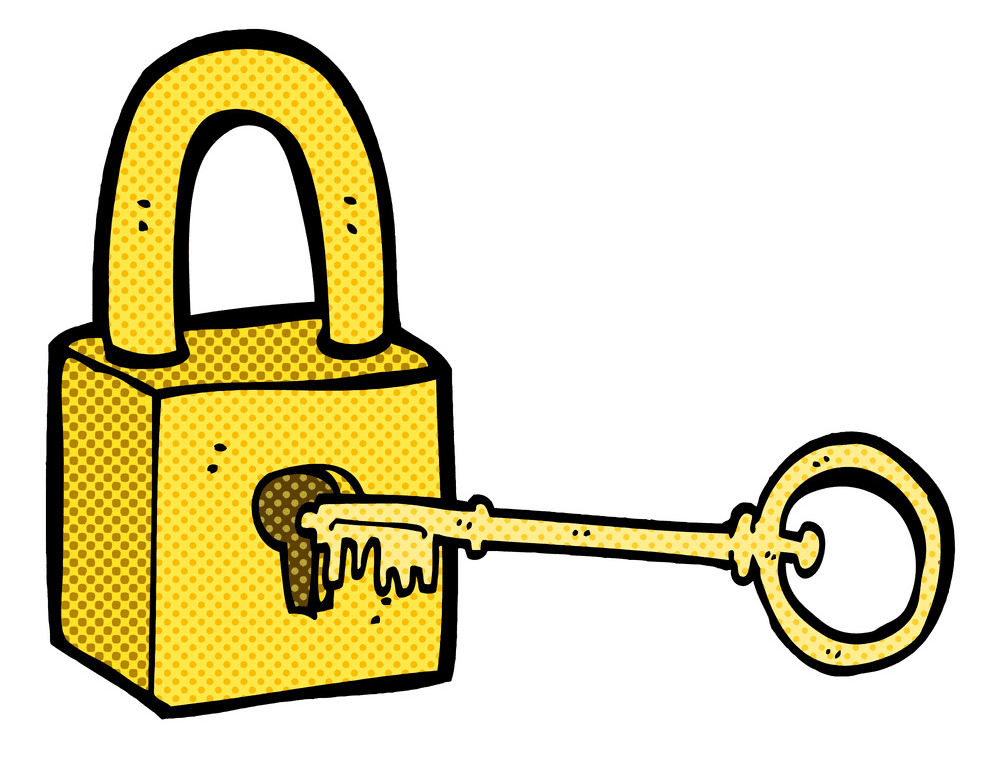 Lock and Key clipart images