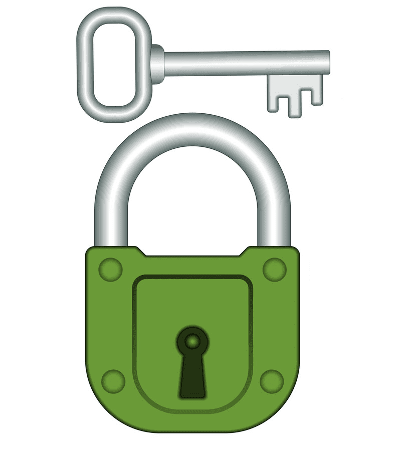 Lock and Key clipart png images