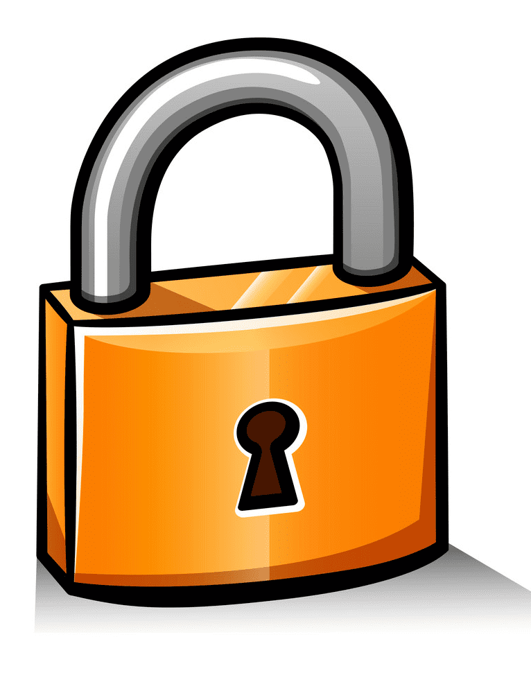 Lock clipart for free