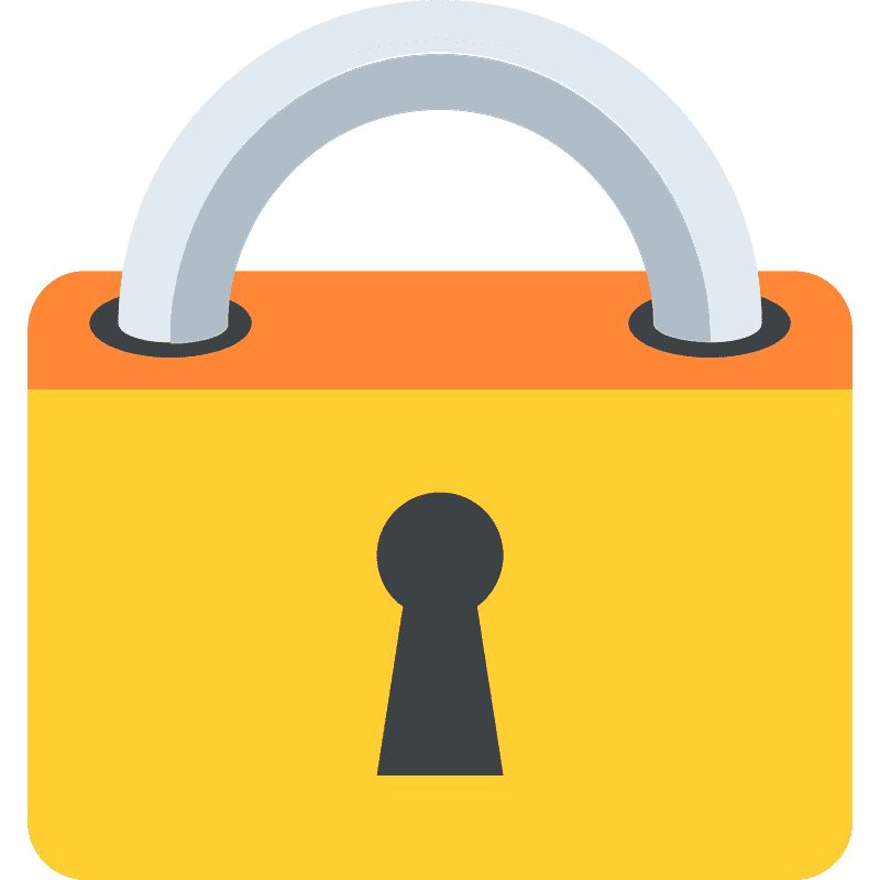Lock clipart transparent for free