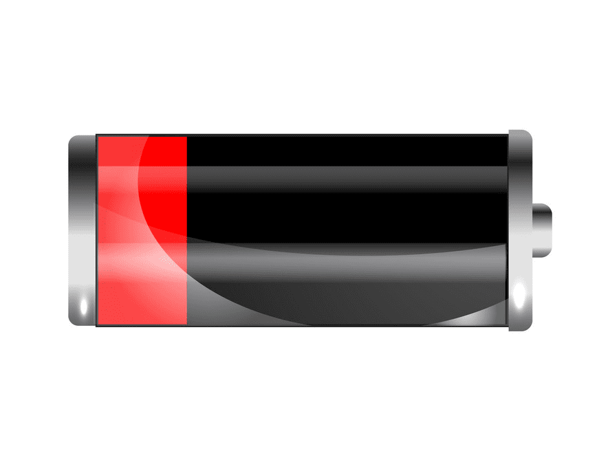 Low Battery clipart image