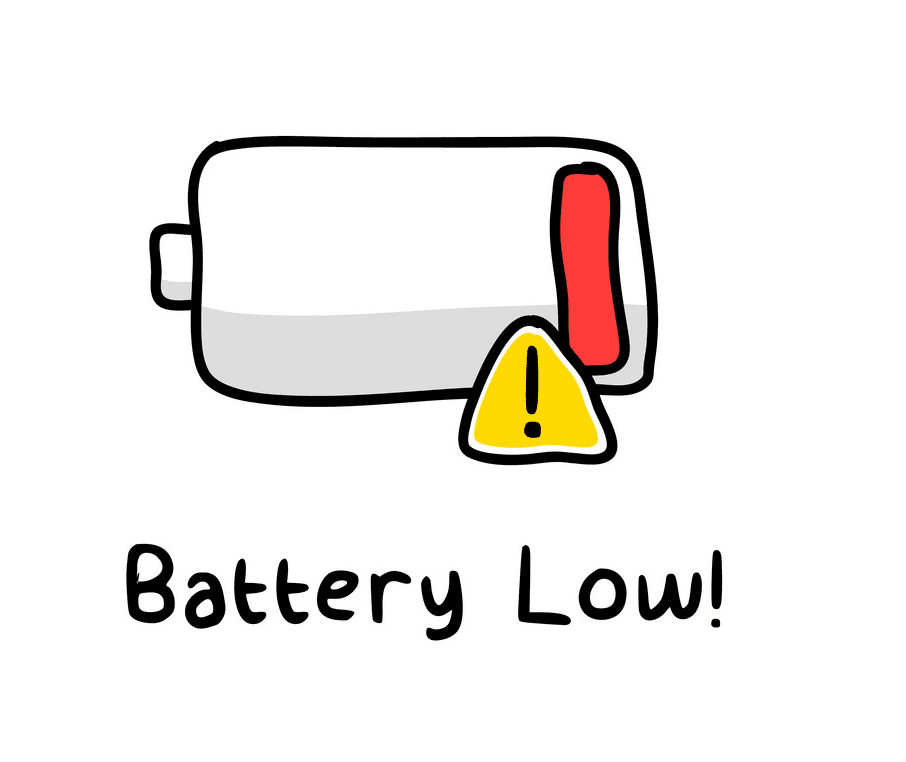 Low Battery clipart png