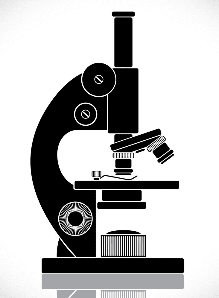 Microscope clipart free for kids