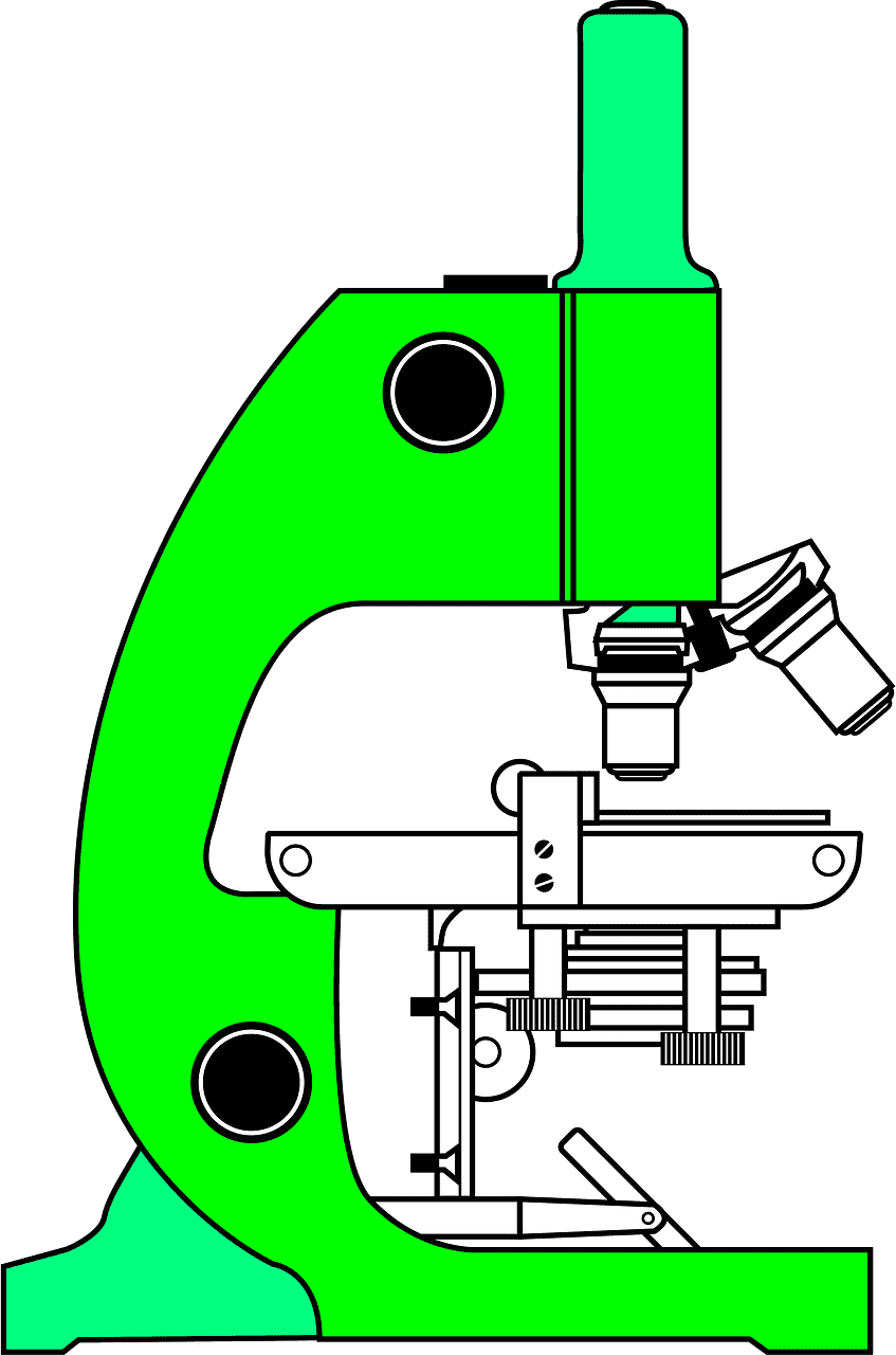 Microscope clipart transparent 11