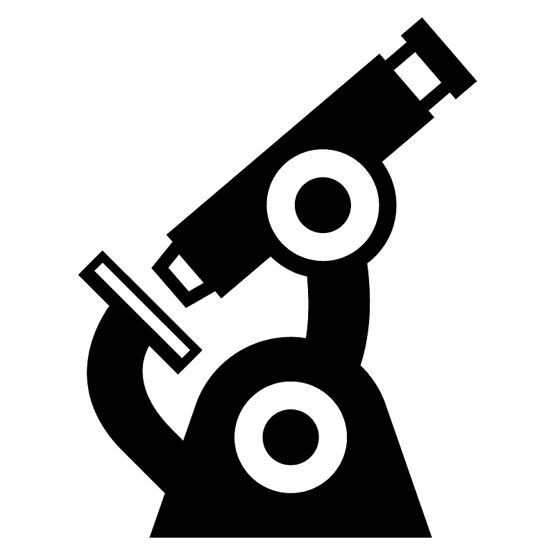 Microscope clipart transparent background 2