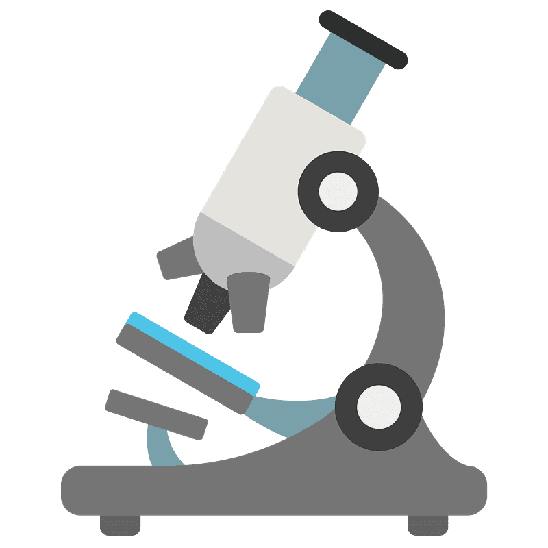 Microscope clipart transparent background 3