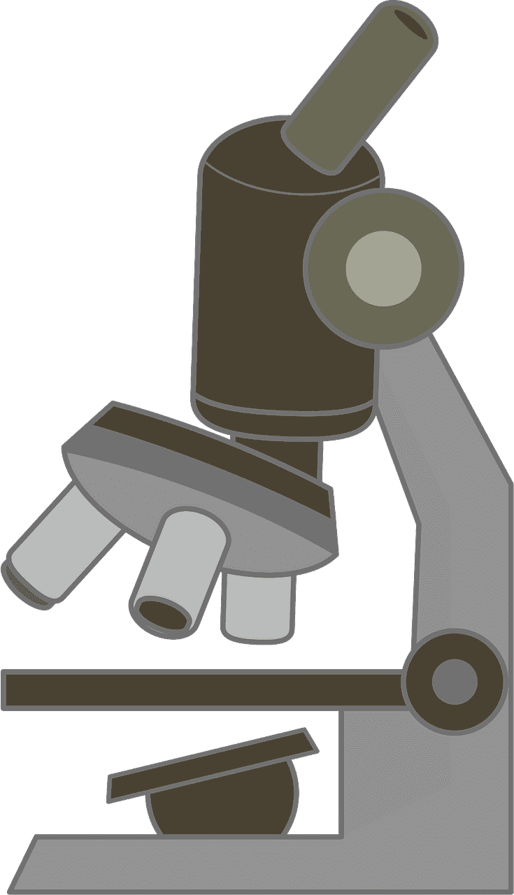 Microscope clipart transparent background 8