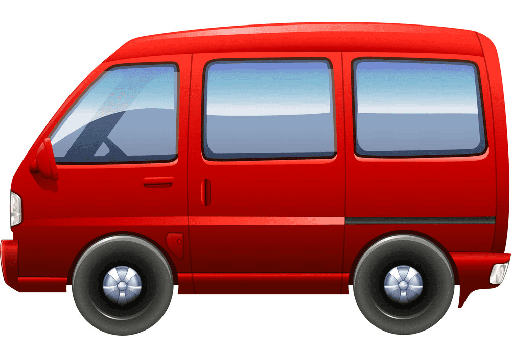 Mini Van clipart for free