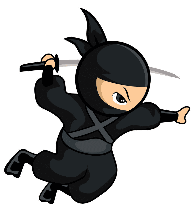 Ninja clipart 1