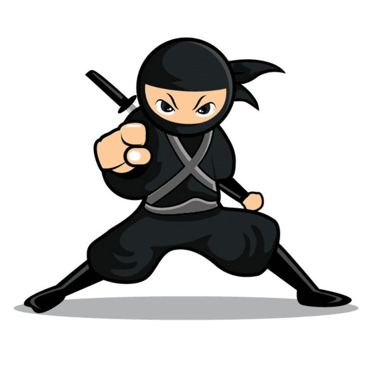 Ninja clipart 2