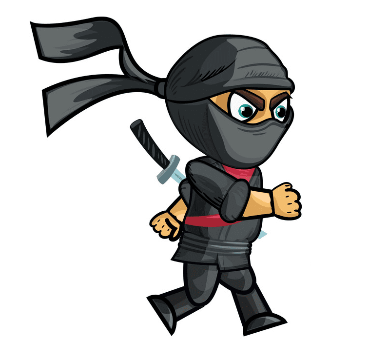 Ninja clipart 4