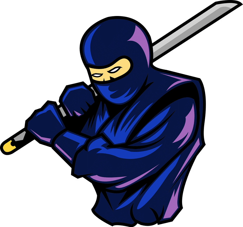 Ninja clipart for kids