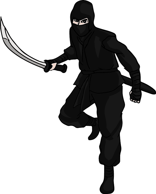 Ninja clipart transparent 8