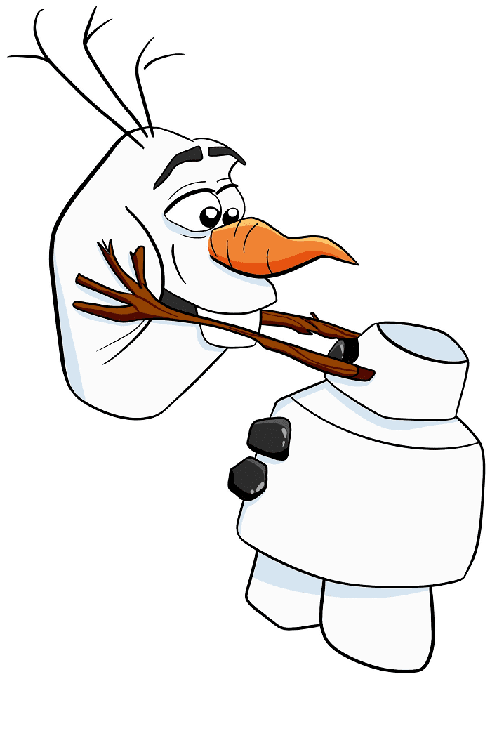 Olaf clipart 8