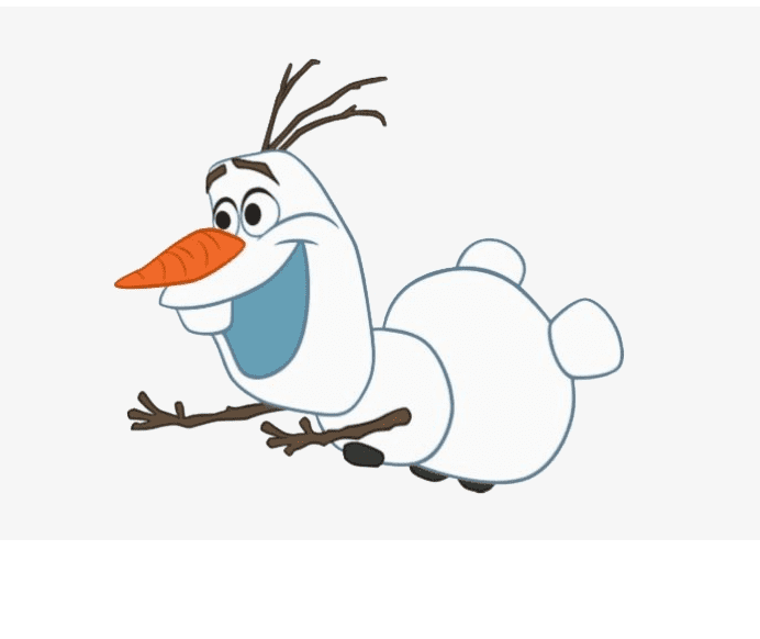 Olaf clipart png for kid