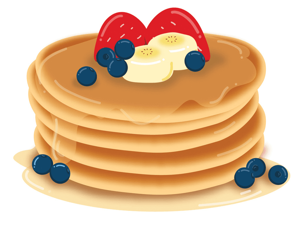 Pancakes clipart free