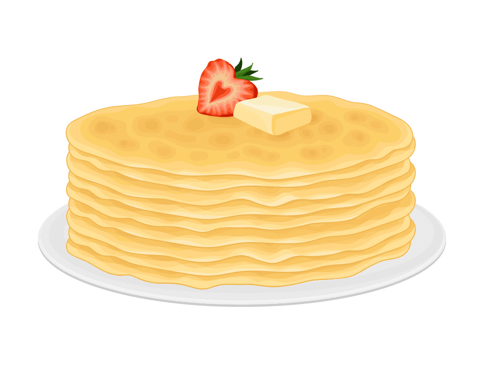 Pancakes clipart png for kids