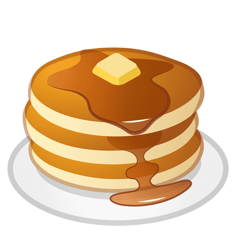 Pancakes clipart transparent 13