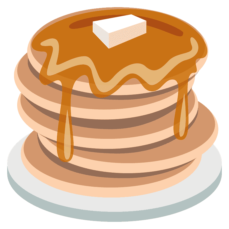 Pancakes clipart transparent 9