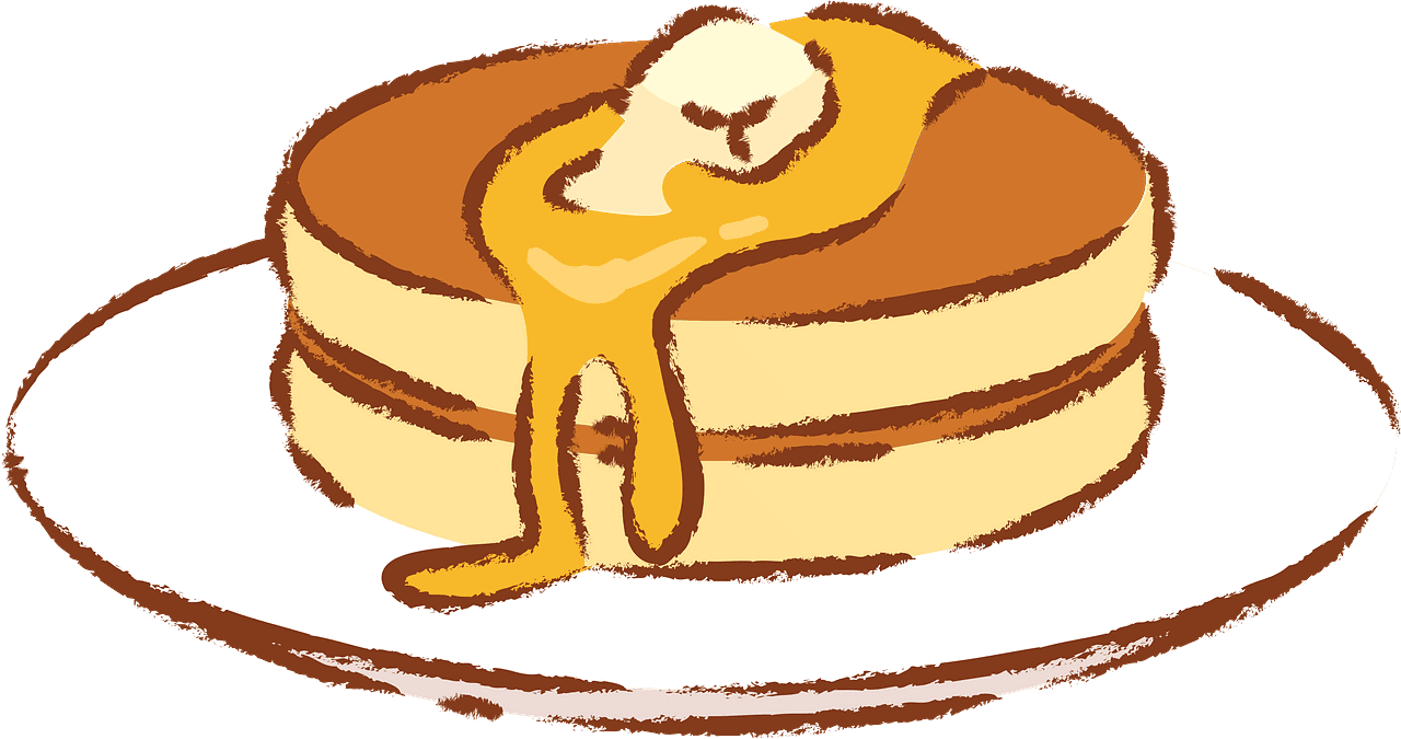 Pancakes clipart transparent background 6