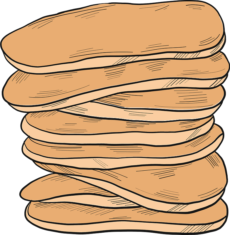 Pancakes clipart transparent for kids