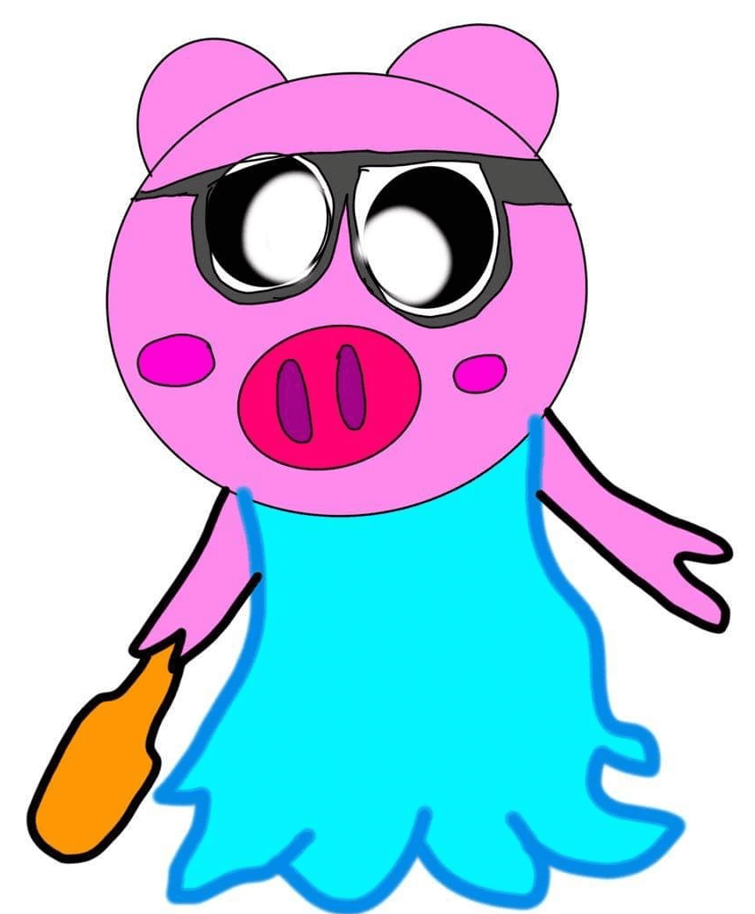 Piggy Roblox clipart for free