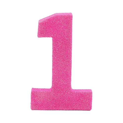 Pink Number 1 clipart png