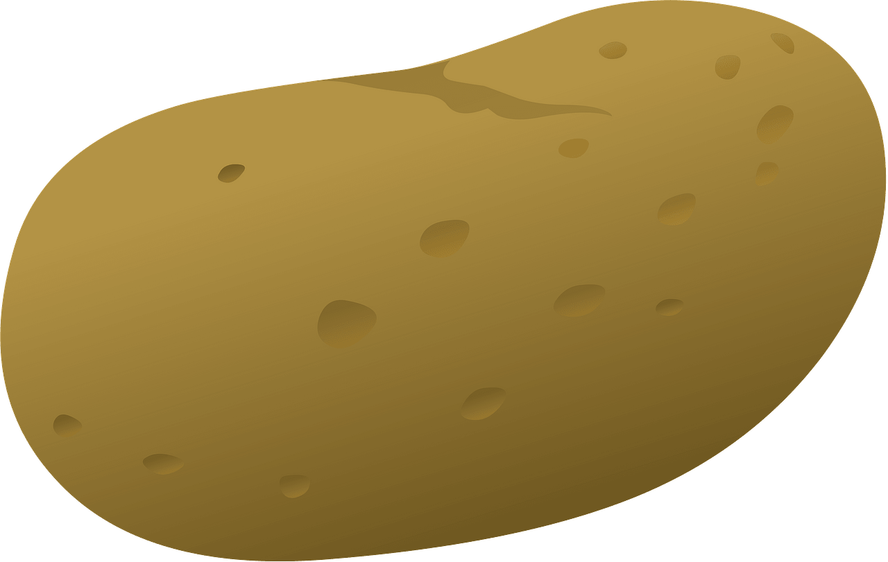 Potato clipart transparent free