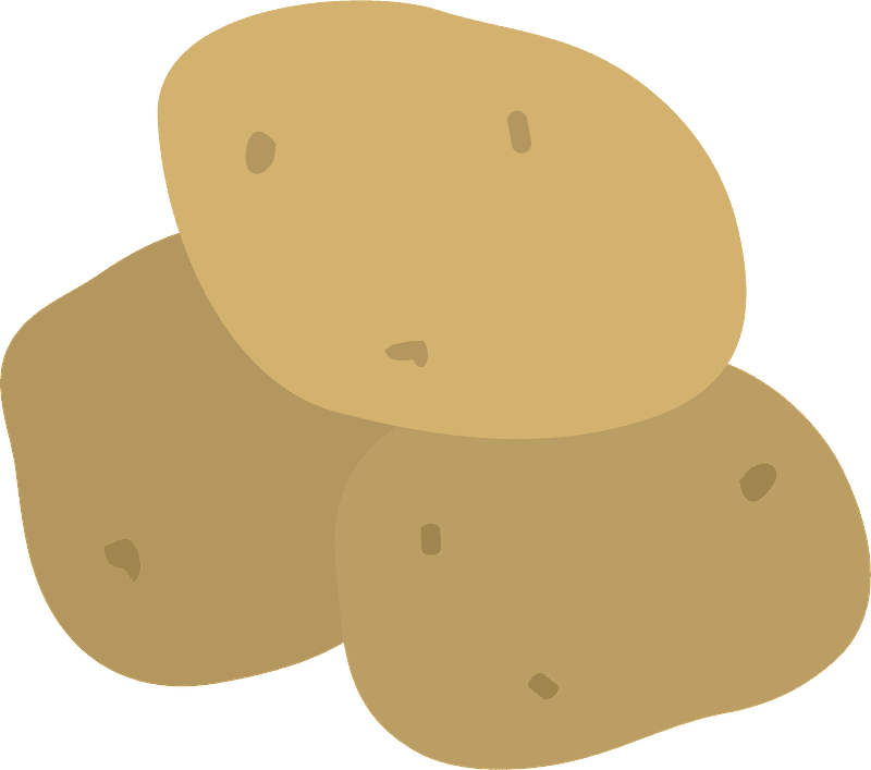 Potatoes clipart transparent for free