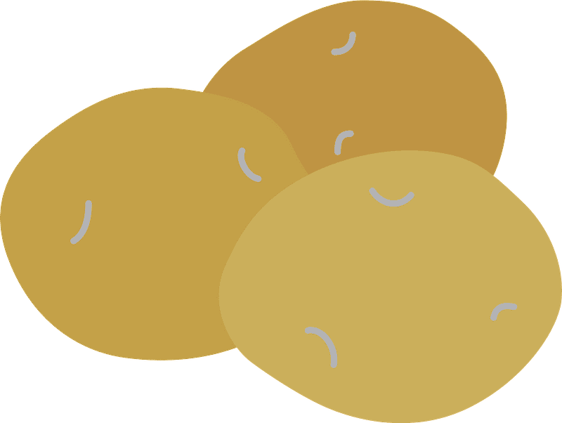 Potatoes clipart transparent image