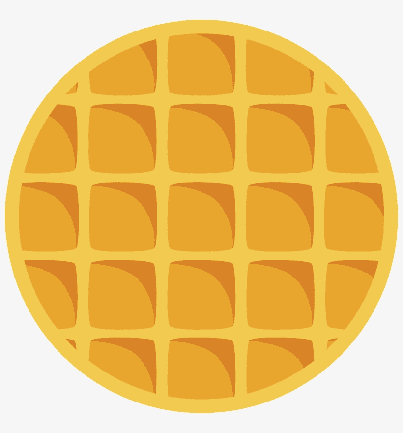 Round Waffle clipart images