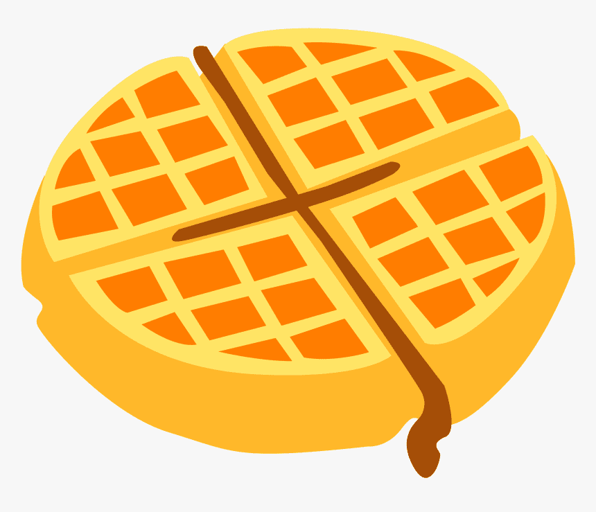Round Waffle clipart png