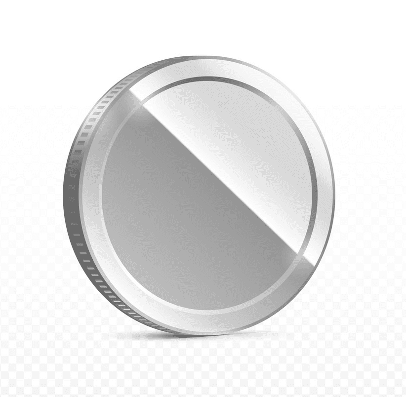 Silver Coin clipart png