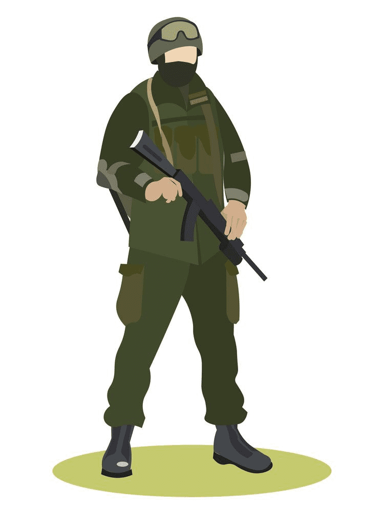 Soldier clipart 1