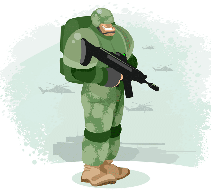 Soldier clipart download