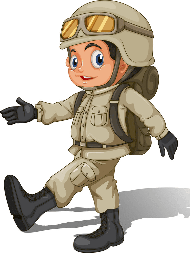 Soldier clipart for kids