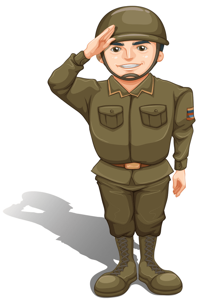 Soldier clipart free for kid