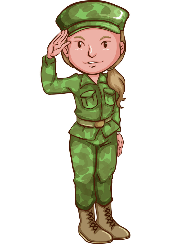 Soldier clipart free image