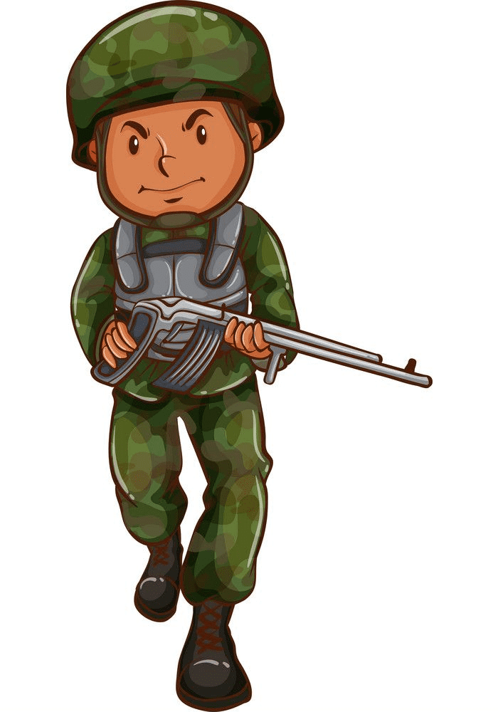 Soldier clipart png for kid